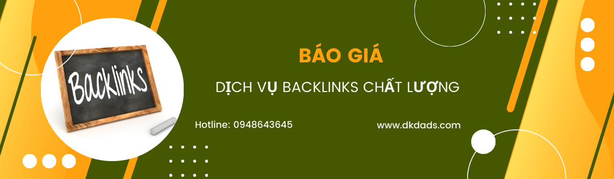 Bảng báo dịch vụ backlinks chất lượng [GIÁ RẺ]